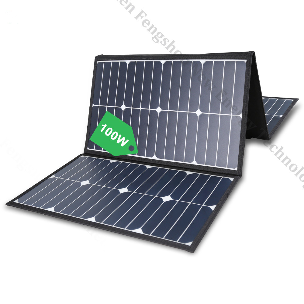 Portable 100 Watt Folding Sola - Solar Panel recension och pris