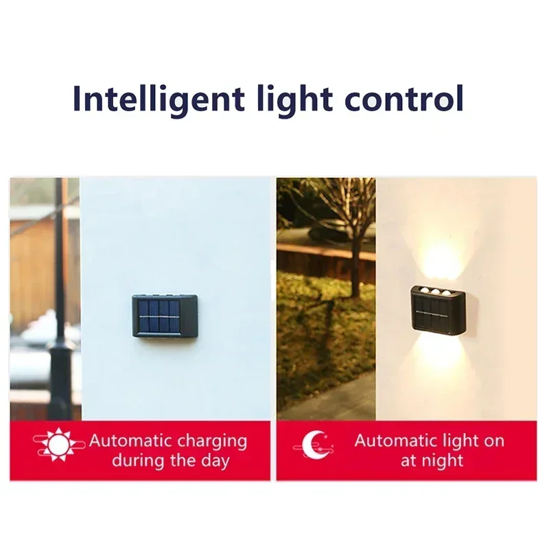 COB Solar Wall Lamp Outdoor Wa - Solar Lamp recension och pris
