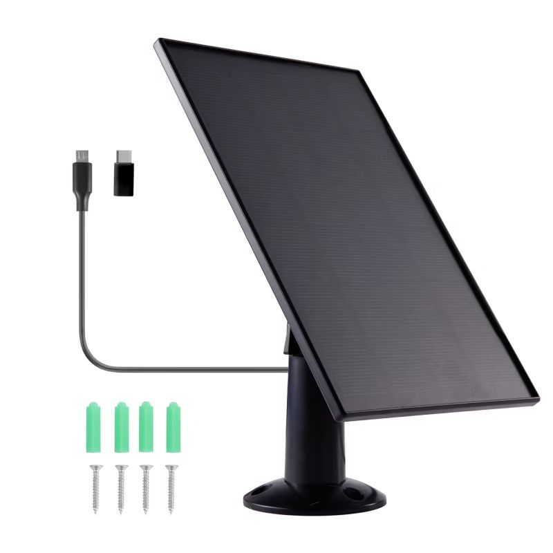 10W 5V Waterproof Solar Charge - Energy Monitor Meter recension och pris