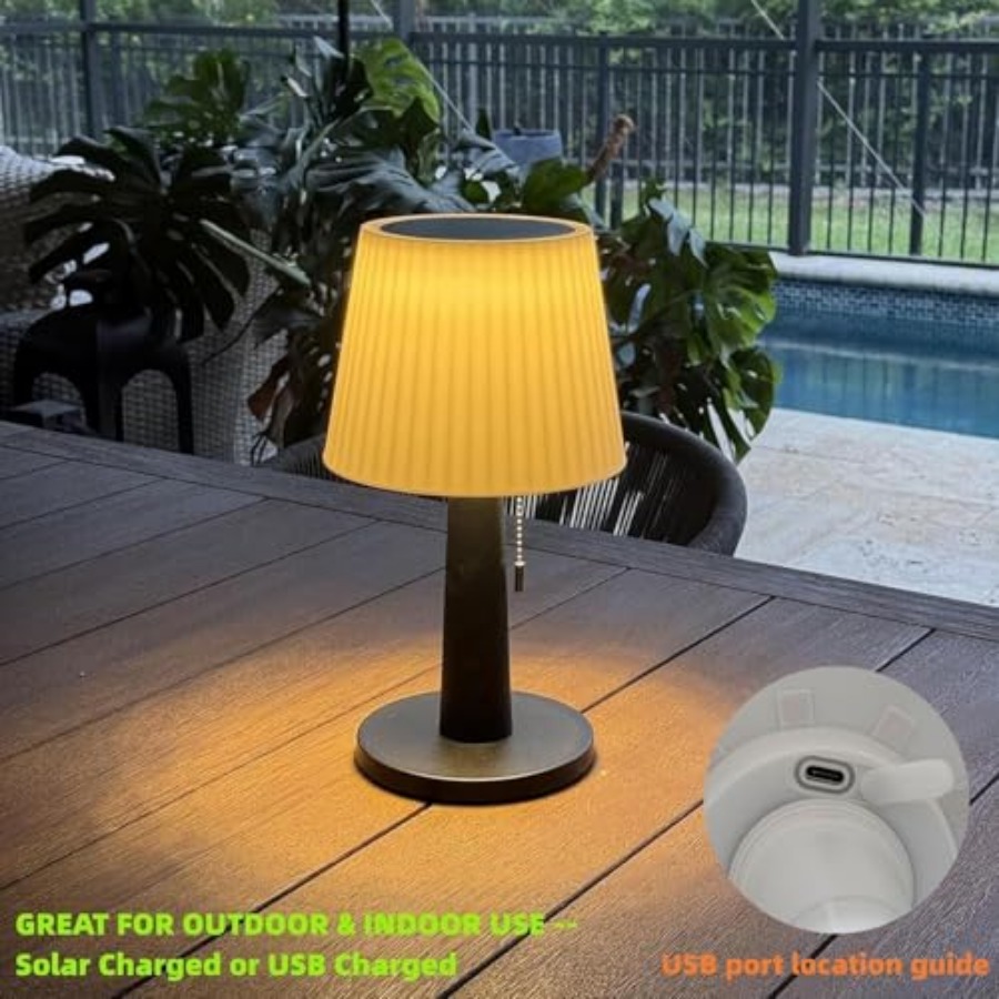 Solar Table Lamps Outdoor Indo - Solar Lamp recension och pris