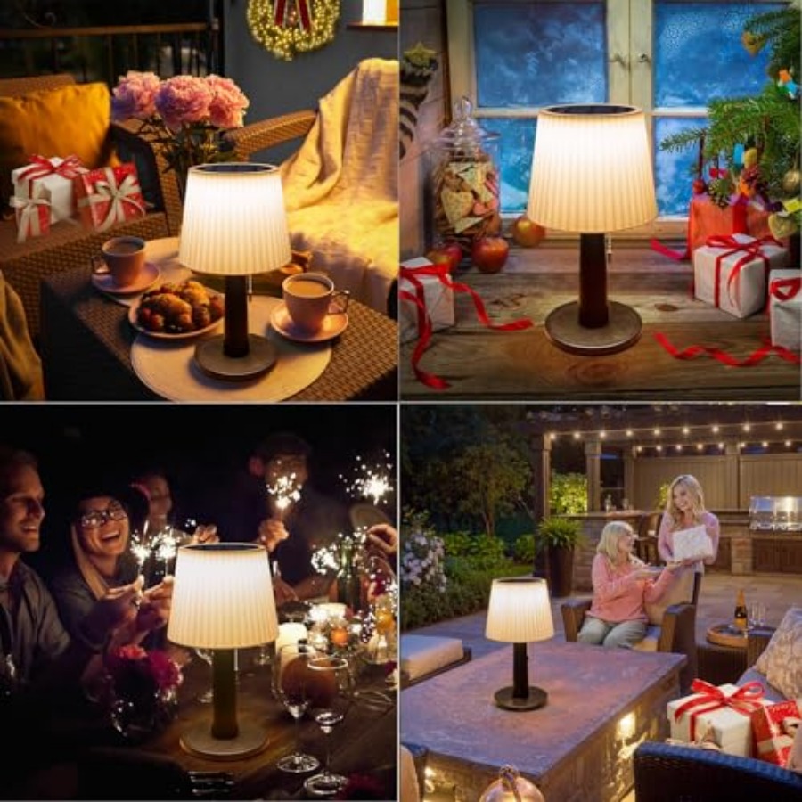 Solar Table Lamps Outdoor Indo - Solar Lamp recension och pris